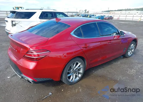 2022 Genesis G70 2.0T Rwd from USA, damaged, VIN KMTG34TAXNU095492